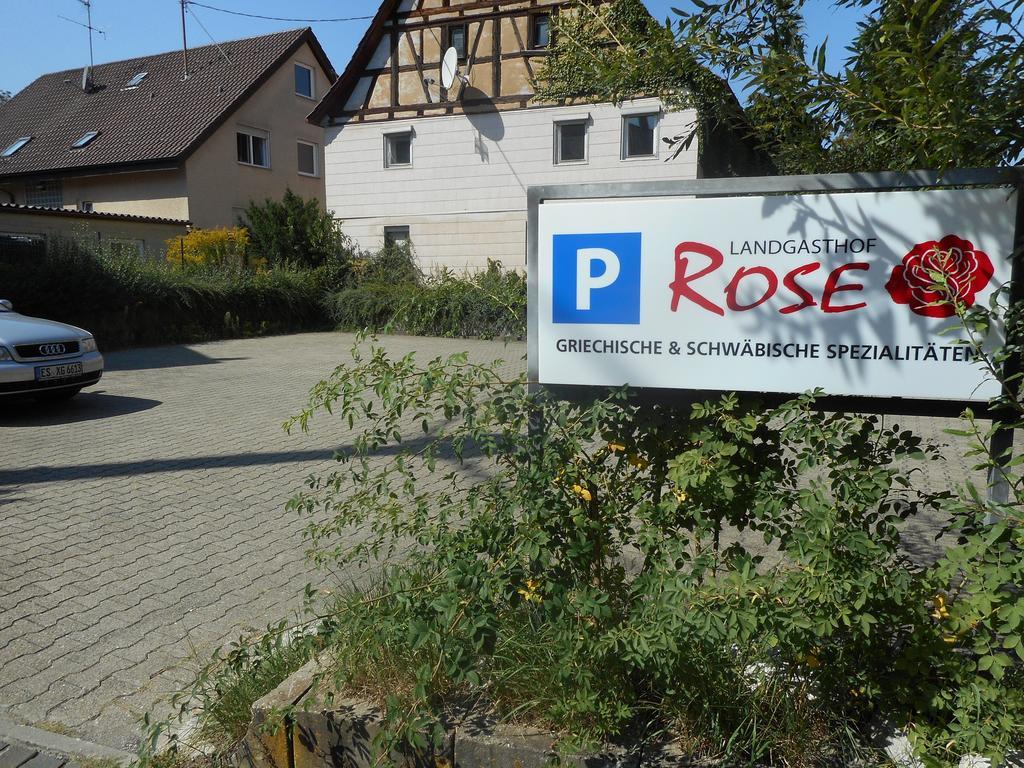 Готель Landgasthof Rose Дітцинґен Екстер'єр фото